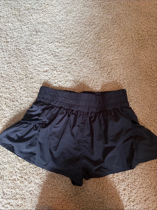 FP Movement by Free People Pants - FP Movement by Free People Black Athletic Skort with Elastic Waist